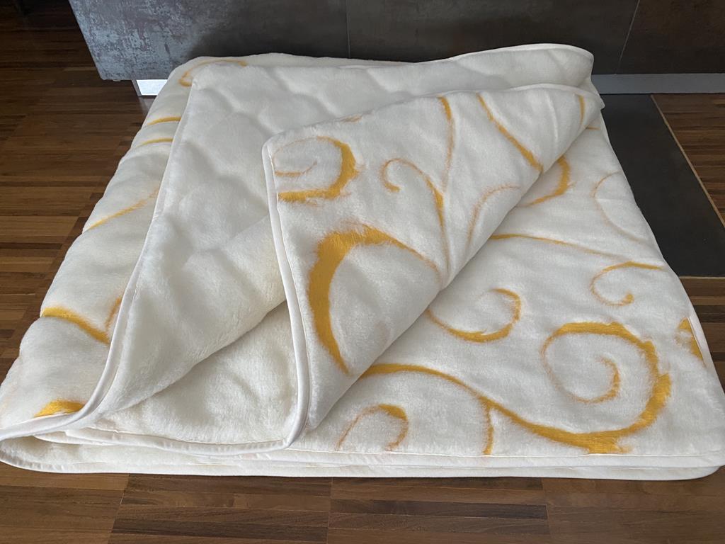 FV-Ż_Kołdra z wełny Kaszmir Gold + Kaszmir Caro 180x200